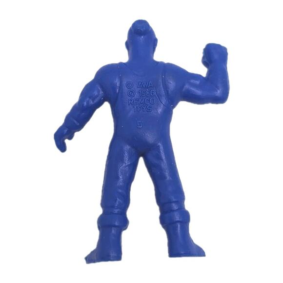 Mini Mashers AWA Remco 1986 Wrestling Blue Boris Zhukon Figure SKU324 - Picture 2 of 3